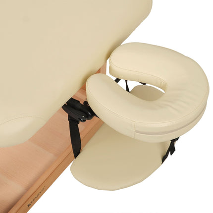 Wooden Massage Couch HABYS VITA KOMFORT, Beige - another view