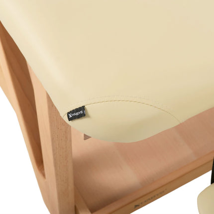 Wooden Massage Couch HABYS VITA KOMFORT, Beige - details