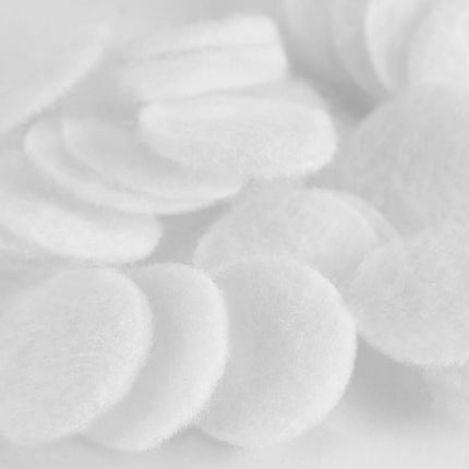 ACTIVESHOP medvilniniai filtrai mikrodermabrazijos aparatui – eksploatacinis priedas salonams, 40 vnt. komplekte