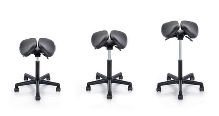 Meistro kėdė Master Massage (kosmetologės, masažuotojo kėdė), juoda - Beauty Kit