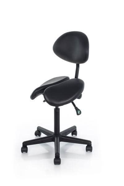 Meistro kėdė Master Massage su atlošu (kosmetologės kėdė, masažuotojo kėdė) - Beauty Kit