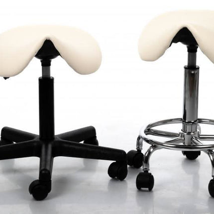 Meistro kėdė RESTPRO Expert 1, kreminė (kosmetologo, masažuotojo kėdė) - Beauty Kit