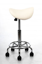 Meistro kėdė RESTPRO Expert 2, kreminė (kosmetologo, masažuotojo kėdė) - Beauty Kit