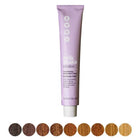 MILK SHAKE CREATIVE PERMANENT plaukų dažai 4.3 I 4 G, golden medium brown PURE GOLD - Beauty Kit