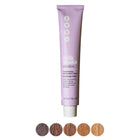 MILK SHAKE CREATIVE PERMANENT plaukų dažai 6.431 I 6 CGA, copper golden ash dark blond EXOTIC - Beauty Kit