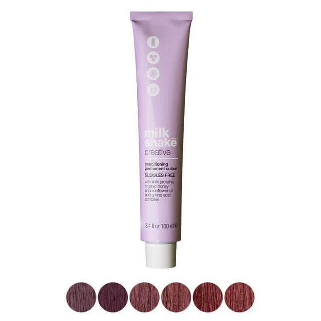 MILK SHAKE CREATIVE PERMANENT plaukų dažai 6.56 I 6 MR, mahogany red dark blond MAHOGANY - Beauty Kit
