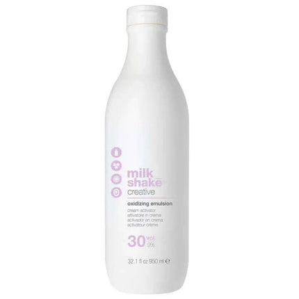 MILK SHAKE OXIDIZING EMULSION oksiduojanti emulsija 30 Vol I 9%, 1000 ml - Beauty Kit