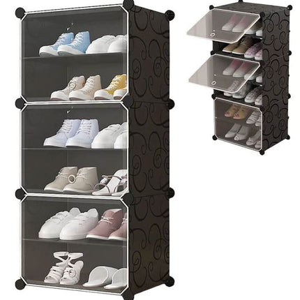 Modulinė batų lentyna, 6 skyriai - Beauty Kit