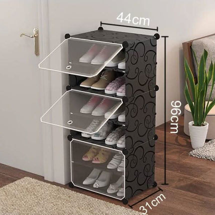 Modulinė batų lentyna, 6 skyriai - Beauty Kit