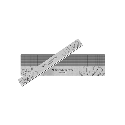 Nagų dildė mineralinė Staleks PRO Expert 20, stačiakampio forma, 180/240 gritų, 25vnt