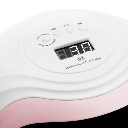 GLOW V7 profesionali 168W UV/LED lempa gelių ir hibridų kietinimui manikiūre