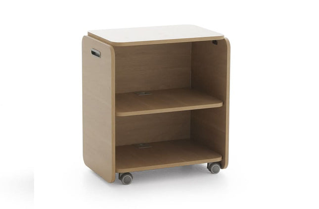 Vežimėlis Nat, ruda spalva