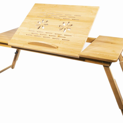 Nešiojamojo kompiuterio staliukai XL, rudi, 6 vnt. - Beauty Kit