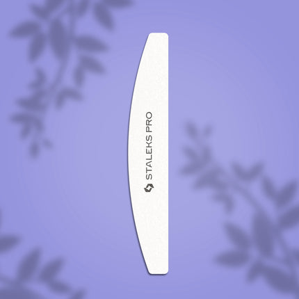 STALEKS Nagų dildė pusmėnulio formos EXPERT 41, 100/180, 10 vnt.