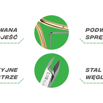 NGHIA Export odelių žnyplutės C-118 – iš arti