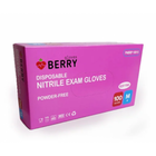 Vienkartinės nitrilinės pirštinės Berry Rosy M, rožinės