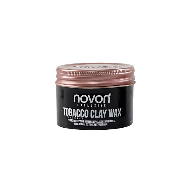 Novon Tobacco Clay Wax Plaukų vaškas, 100 ml