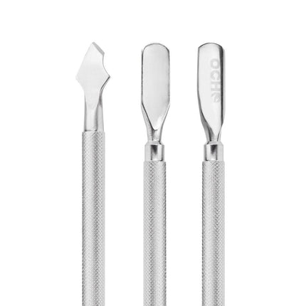 OCHO dvipusis įrankis manikiūrui ir pedikiūrui PO01, 13.7 cm. - Beauty Kit