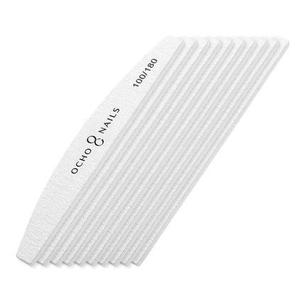 OCHO half-moon nagų dildė 100/180, 10 vnt - Beauty Kit
