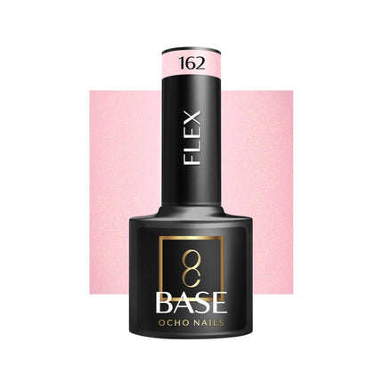 OCHO NAILS hibridinė gelinio lako bazė Flex 162, 5g - Beauty Kit