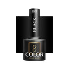 OCHO NAILS hibridinis nagų lakas BLACK 002, 5g - Beauty Kit