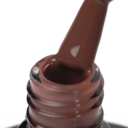 OCHO NAILS hibridinis nagų lakas BROWN 806, 5g - Beauty Kit