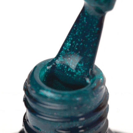 OCHO NAILS hibridinis nagų lakas GREEN 707, 5g - Beauty Kit