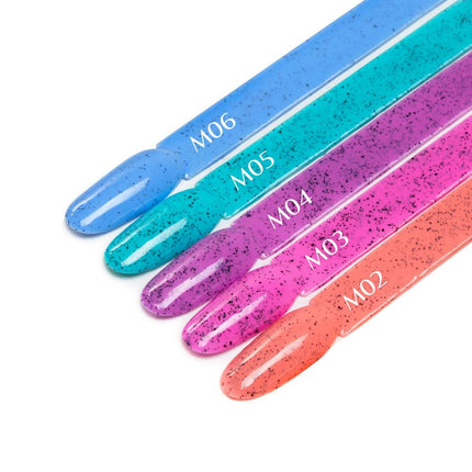 OCHO NAILS MUFFIN M02 5g – kamufliažinis nagų lakas pedikiūrui ir manikiūrui, rožinis