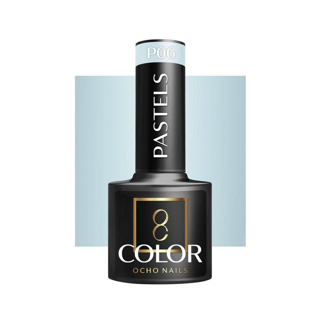 OCHO NAILS hibridinis nagų lakas PASTELS P06 5g – pastelinė spalva manikiūrui ir pedikiūrui