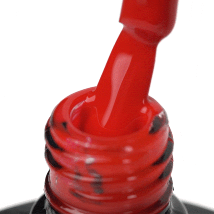 OCHO NAILS hibridinis nagų lakas RED 203, 5g - Beauty Kit