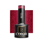 OCHO NAILS hibridinis nagų lakas RED 211, 5g - Beauty Kit