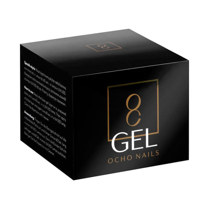 Vienfazis nagų gelis MILK ilgalaikiam manikiūrui – OCHO NAILS 30g pakuotė intensyviam salonų darbui