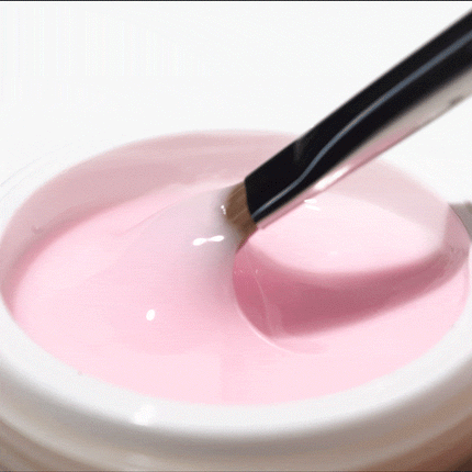 OCHO NAILS nagų gelis MILK PINK – pastelinis rožinis atspalvis profesionaliems manikiūro meistrams