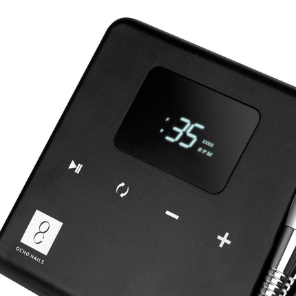 OCHO TECHNIC nagų freza 65W, juoda - Beauty Kit