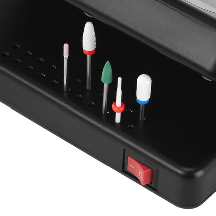 OCHO TECHNIC nagų freza 65W, juoda - Beauty Kit