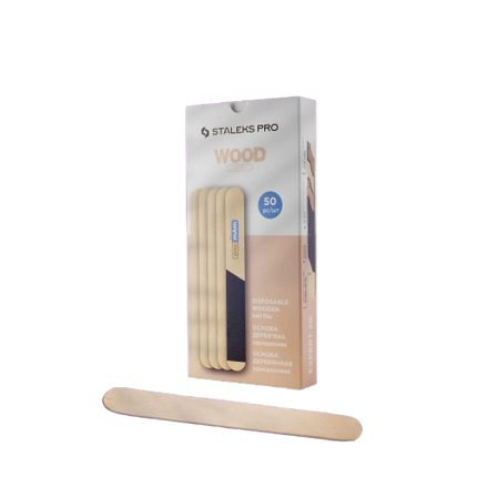 STALEKS Vienkartinis medinis nagų dildės pagrindas EXPERT 20, 50vnt.