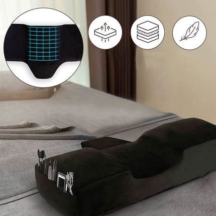 Pagalvėlė blakstienų priauginimo procedūrai, juoda - Beauty Kit