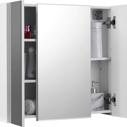 Pakabinama spintelė su veidrodžiu BBK22WTV1 - Beauty Kit