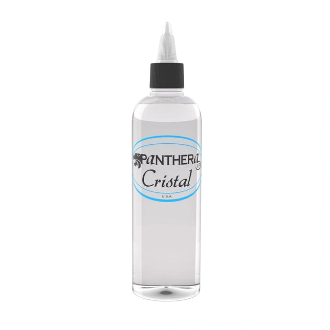 PANTHERA Cristal šešėliavimo tirpalas 500 ml – gelio konsistencijos tatuiravimo tirpalas su aloe vera profesionaliems tatuiru