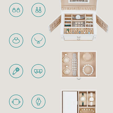 Papuošalų dėžutė JBC121W - Beauty Kit