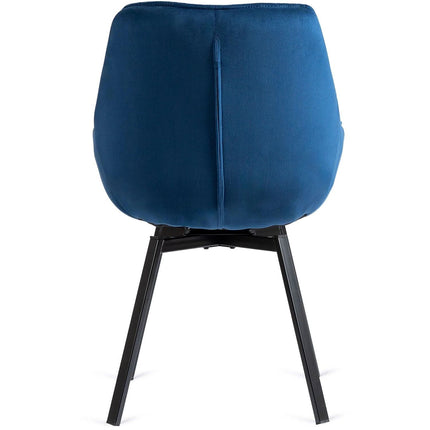 Pasukama kėdė LUNA, mėlynos spalvos - Beauty Kit