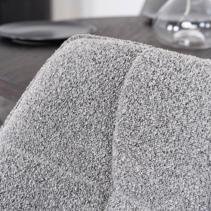 Pasukama kėdė PEONY – pilkos spalvos - Beauty Kit