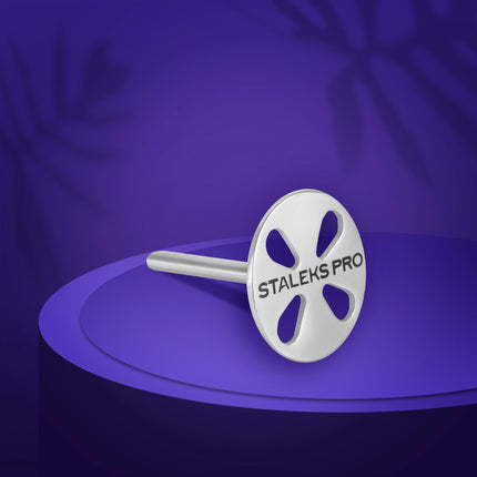 STALEKS Pedikiūro diskas PODODISC L EXPERT ir vienkartinės dildės #180, 5vnt., 25mm