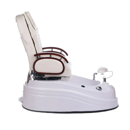 Pedikiūro SPA krėslas elektrinis BR-2307, latte – nuotrauka 7