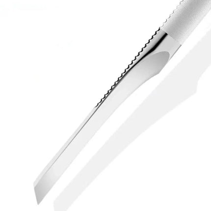 Peiliukas-gramdiklis pėdų priežiūrai, nerūdijantis plienas - Beauty Kit