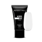 Perfect Nails akrigelis Babyboomer White 30g – profesionali balta spalva gradientiniams nagams manikiūrui