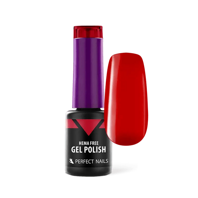 PERFECT NAILS HEMA FREE gelinis lakas HF016 FIRE, 4 ml. - Beauty Kit