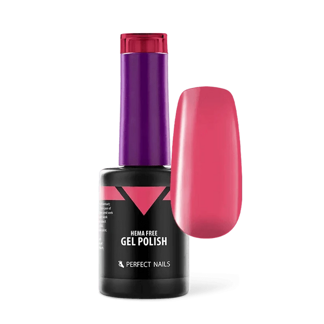 PERFECT NAILS HEMA FREE gelinis lakas HF017 RASPBERRY, 8 ml. - Beauty Kit