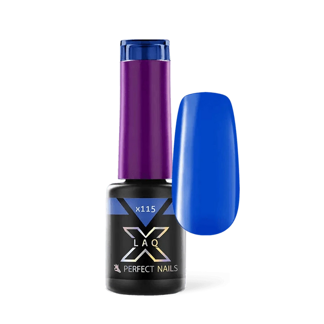 PERFECT NAILS LAQ X gelinis lakas Santorini Blue X115, 4 ml. - Beauty Kit