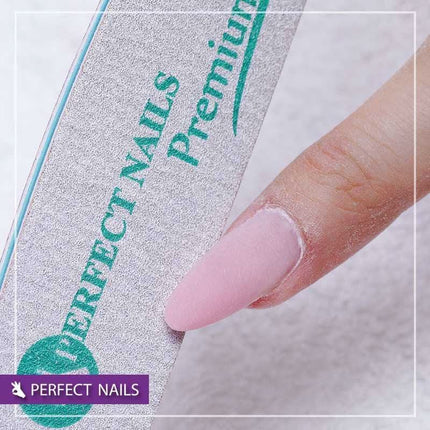 PERFECT NAILS Premium nagų dildė #180/180, 6 vnt. - Beauty Kit